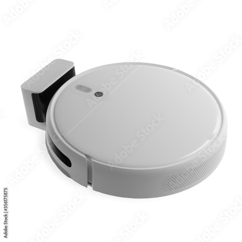 Vacuum cleaner isolated on white background.