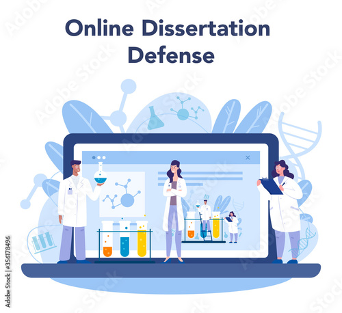 Chemistry scientist online service or platform. Scientific experiment