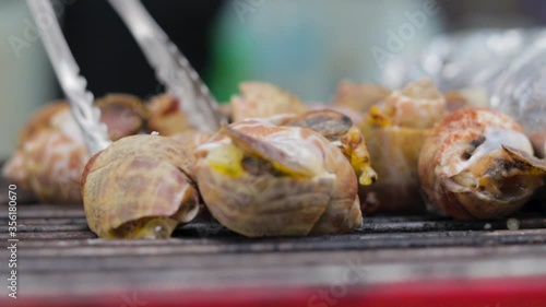 Grilled clams thailand