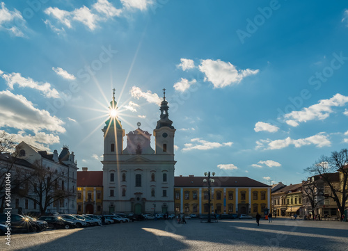 Slunce ve zvonici photo