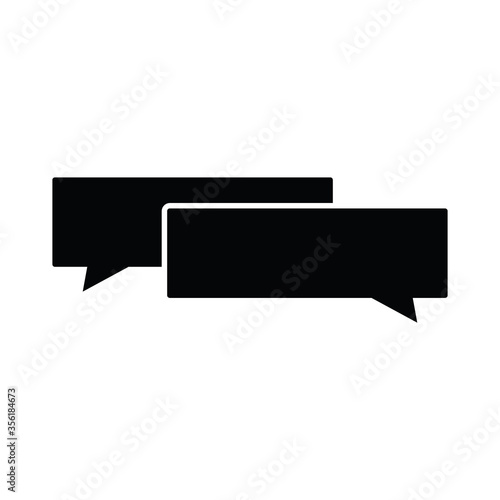 speech bubble icon chat sign vector