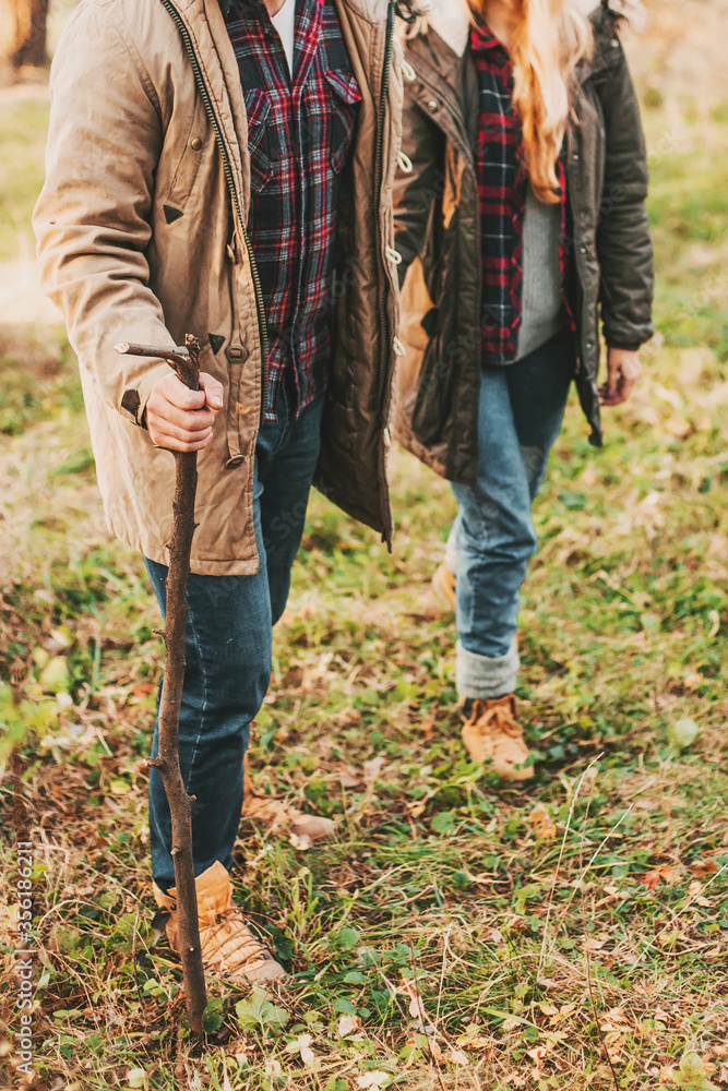 Traveler couple in highlands. Freedom and active lifestyle concept. Traveler couple in highlands. Freedom and active lifestyle concept.