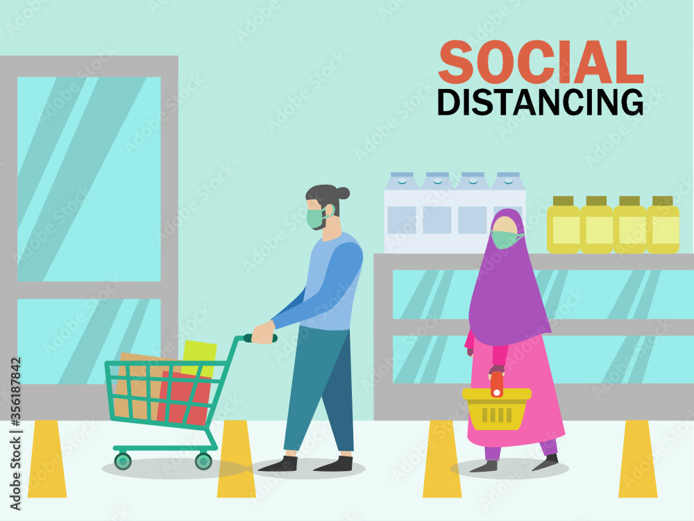 people's activities and social distance when shopping againts coronavirus people's activities and social distance when shopping againts coronavirus