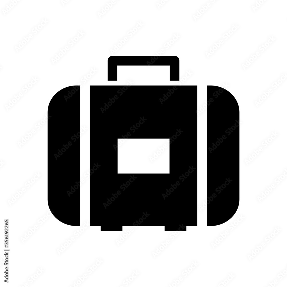 Suitcase icon design Suitcase icon design