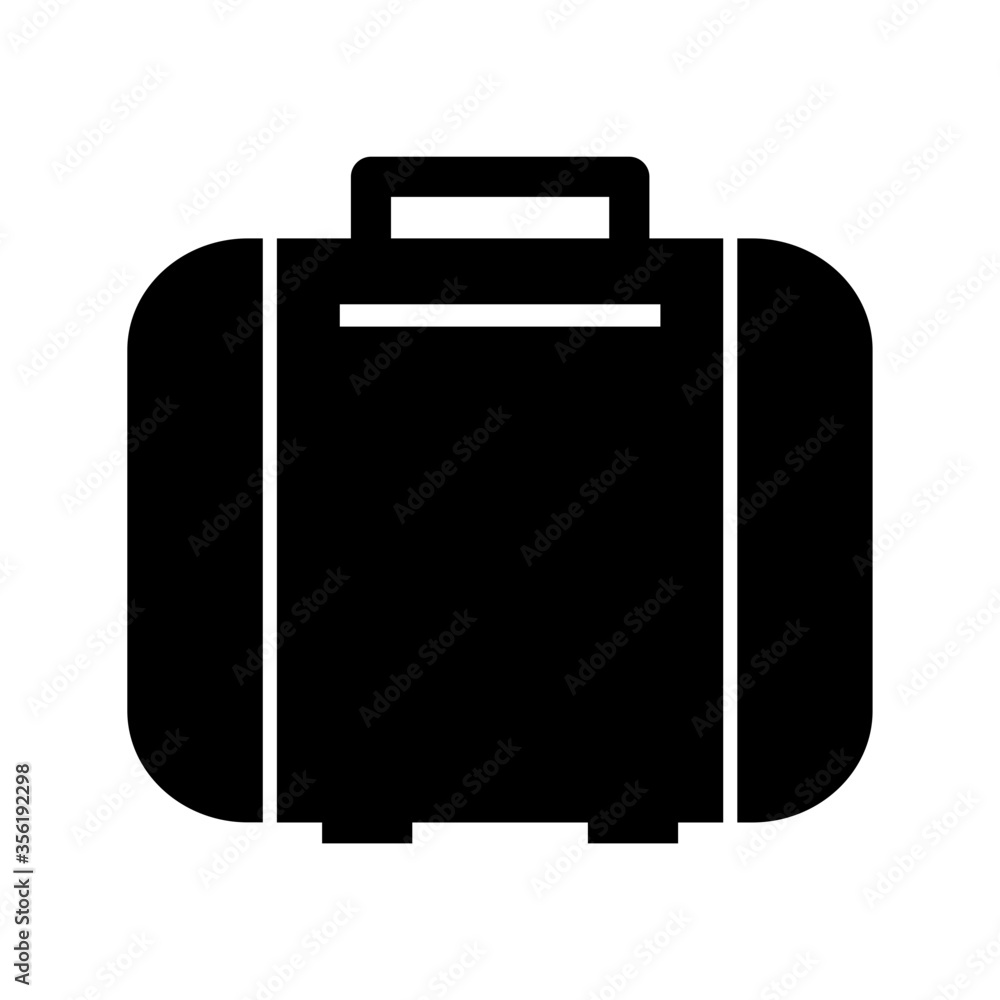 Suitcase icon design Suitcase icon design