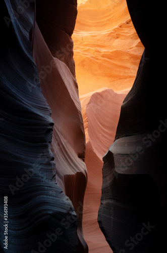 Light beam in Lower Antelope Canyon, Arizona