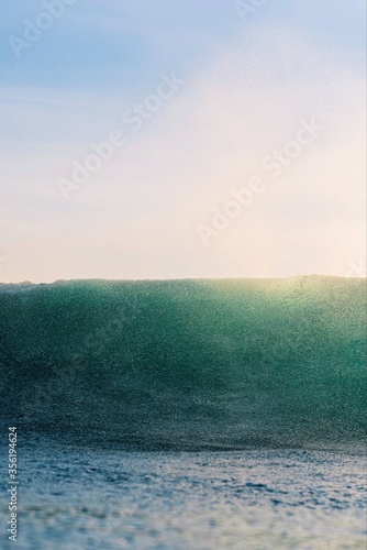 Wave breaking away from you