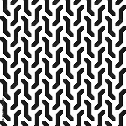 Seamless geometric abstract pattern with shape of tire protector