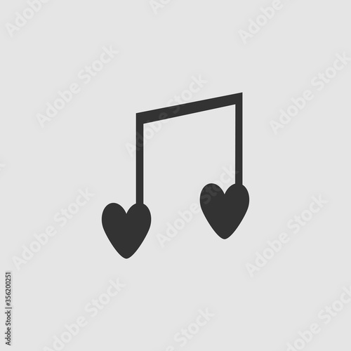 I love music icon flat.