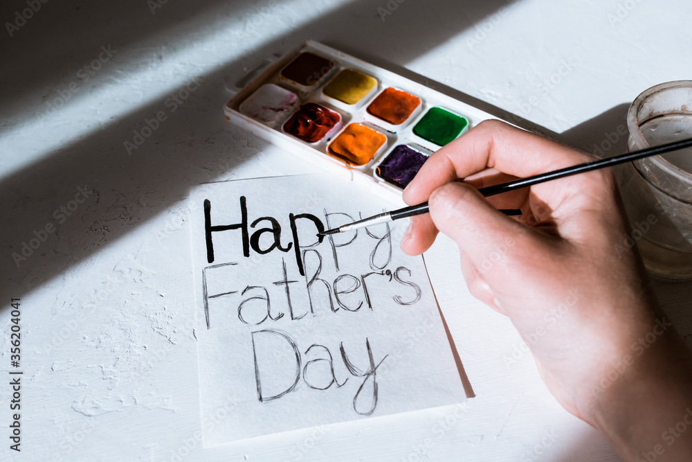 father's day drawing father's day card Stock Photo | Adobe Stock