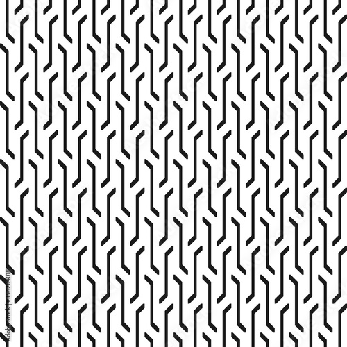 Fototapeta Naklejka Na Ścianę i Meble -  Seamless geometric abstract pattern with silhouette of lattice