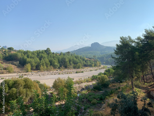 Turkey, mountains, nature, river bed.