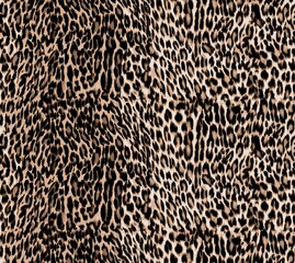 Acrylglasbilder Tierfellmuster Leopardenfell Muster Klassisch Beige  © kenan