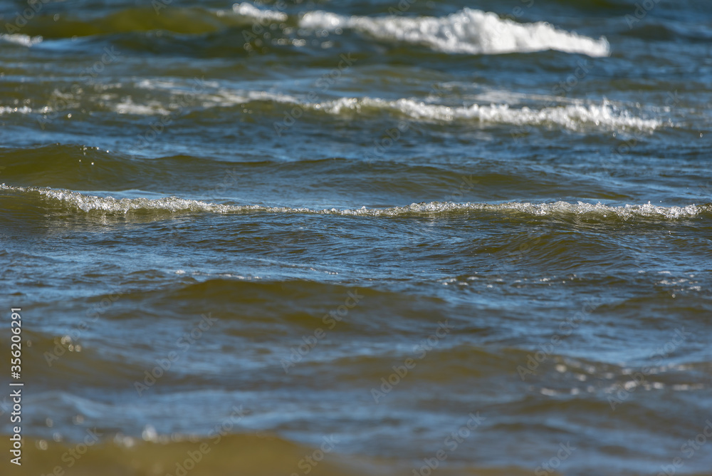 Beautiful wavy sea. Beautiful wavy sea.