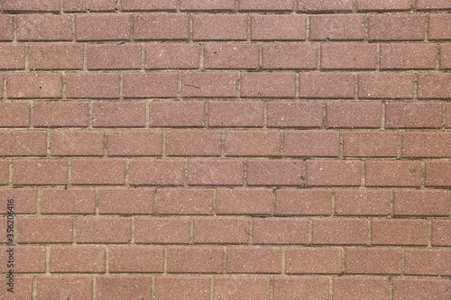 Wallpaper Mural brown tiled pavement background close up Torontodigital.ca