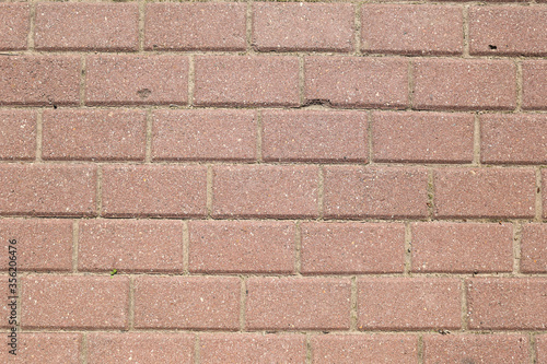 Wallpaper Mural brown tiled pavement background close up Torontodigital.ca
