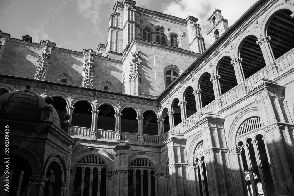 Clergy building in Salamanca Spain