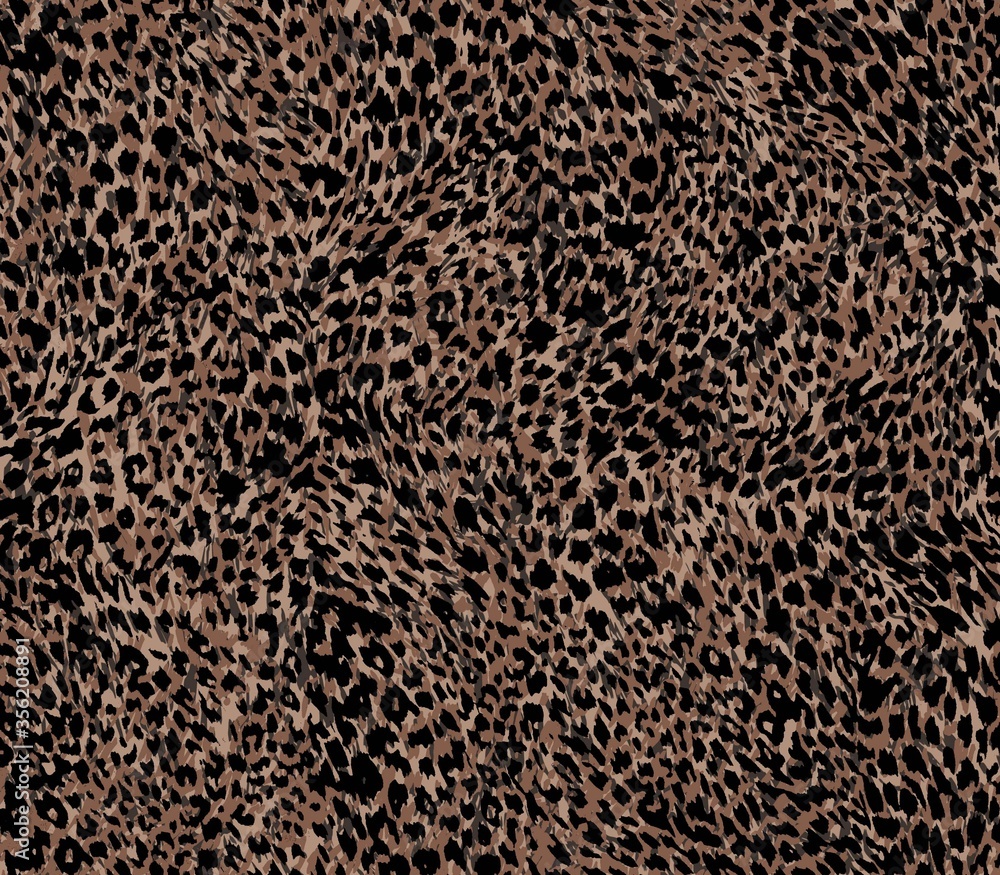 Seamless leopard fur texture Seamless leopard fur texture