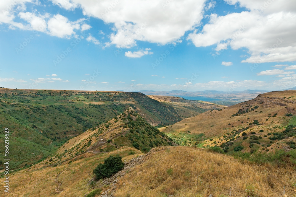 Fototapeta premium Gamla canyon against the blue sky