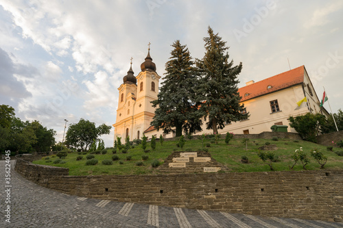Tihany Abbey and Benedictine monastery near Lake Balaton