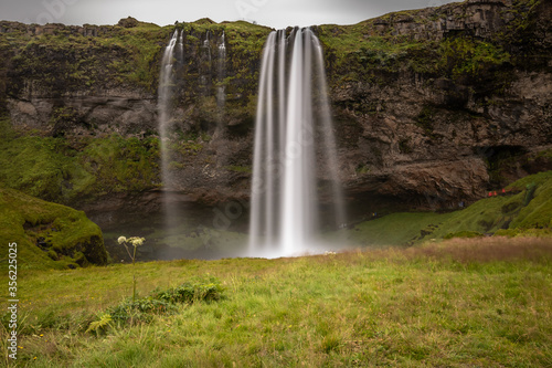 Icelandic Waterfall Close Up