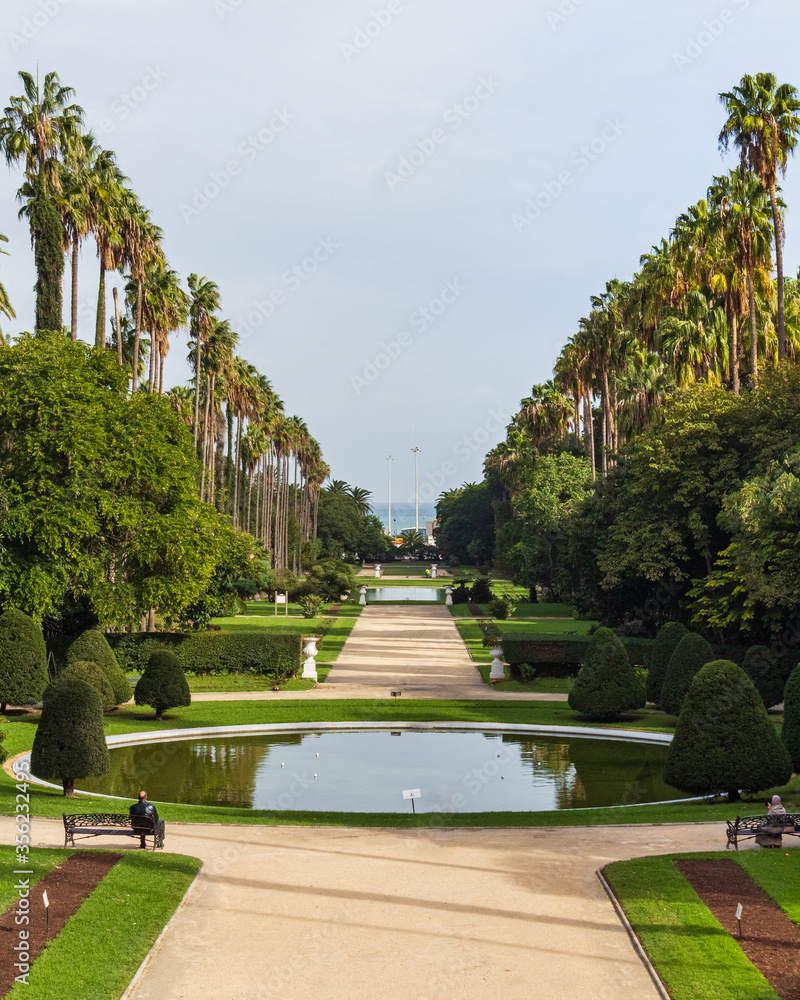 Fototapeta premium Test Garden of Hamma 