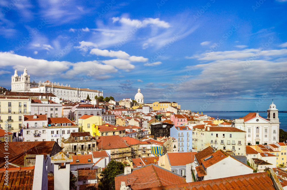 Old town of Lisbon, Portugal