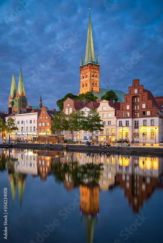 Old town of Lubeck, Germany