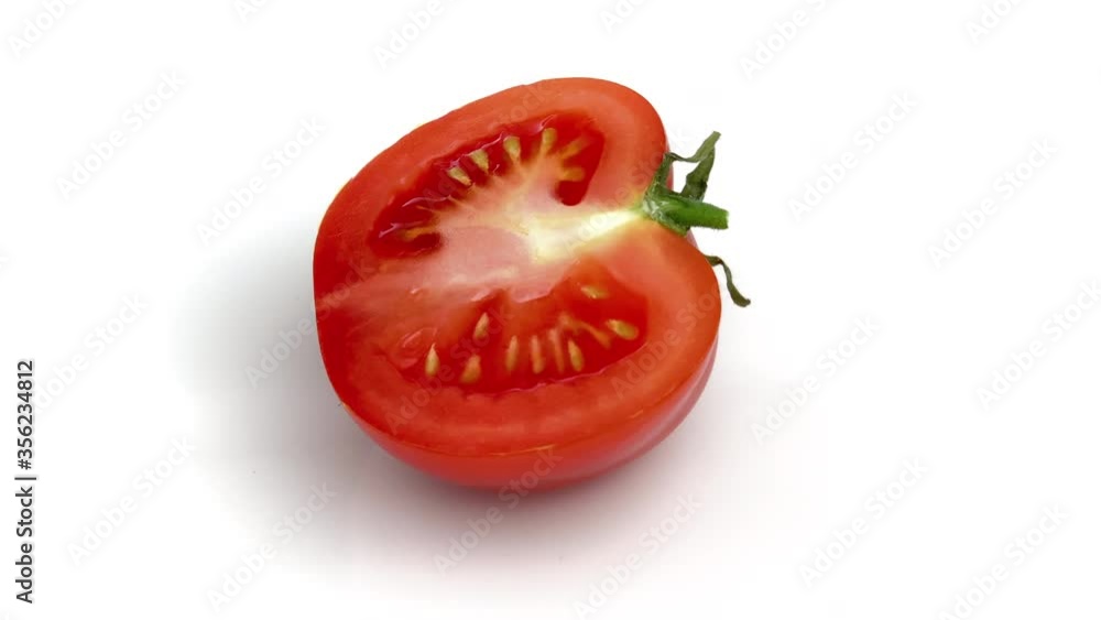 sliced tomato isolated on white background sliced tomato isolated on white background