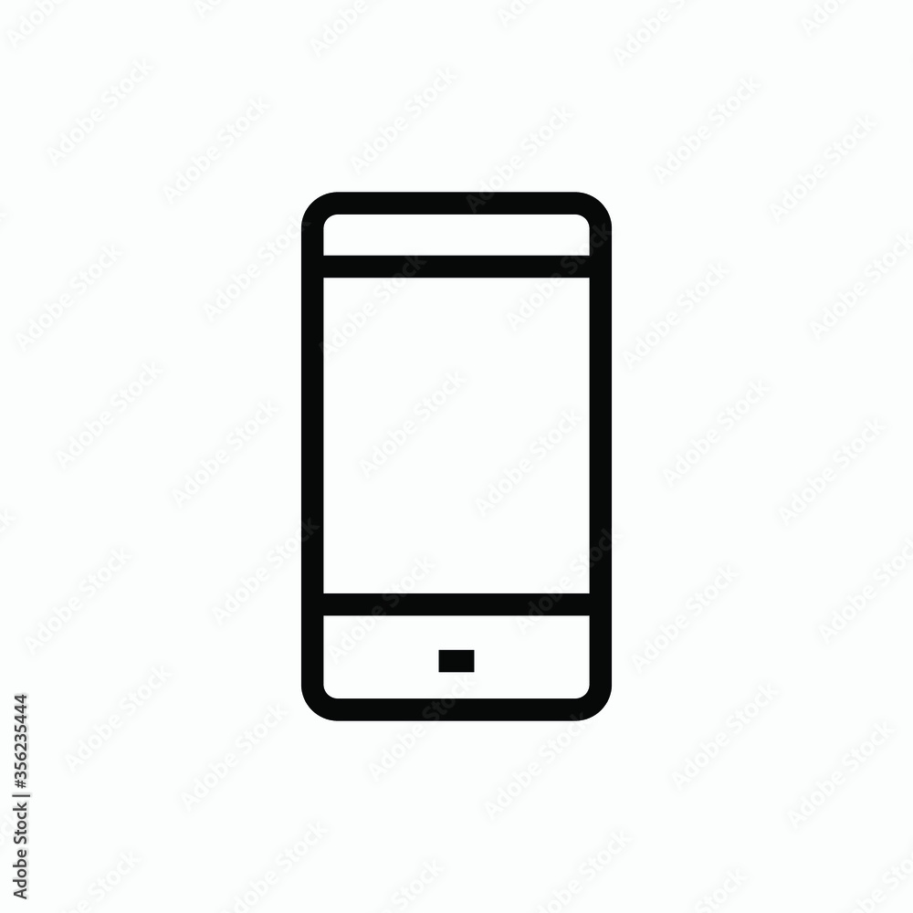 mobile icon vector sign logo mobile icon vector sign logo