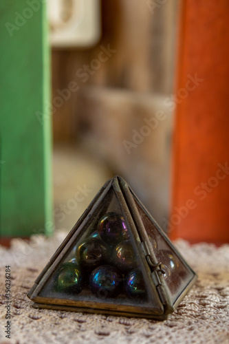 zen decoration on wooden background