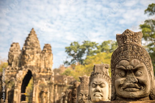 Ruins of Banyon Temple, Angkor Wat complex, Siem Reap, Cambodia. © MuratTegmen