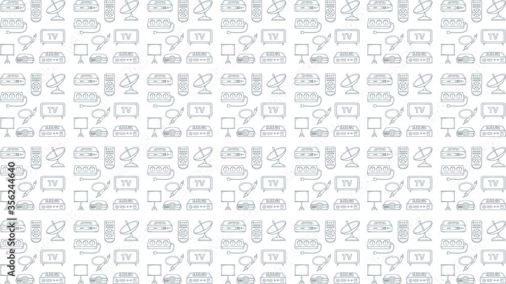 Vector Linear Pattern. Illustration. Drawing. Digital, Satellite television. Vector Linear Pattern. Illustration. Drawing. Digital, Satellite television.
