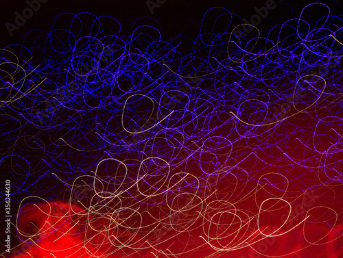 Abstract light painting photo , color 