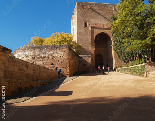 Alhambra, Andalucia - Spain / Nov 2010 
La Alhambra is now one of Spain's major tourist attractions, exhibiting the country's most significant and well-known Islamic architecture