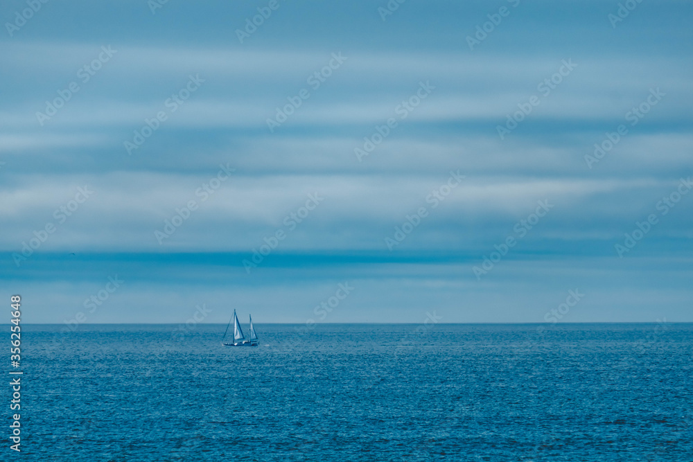 sailboat on the sea