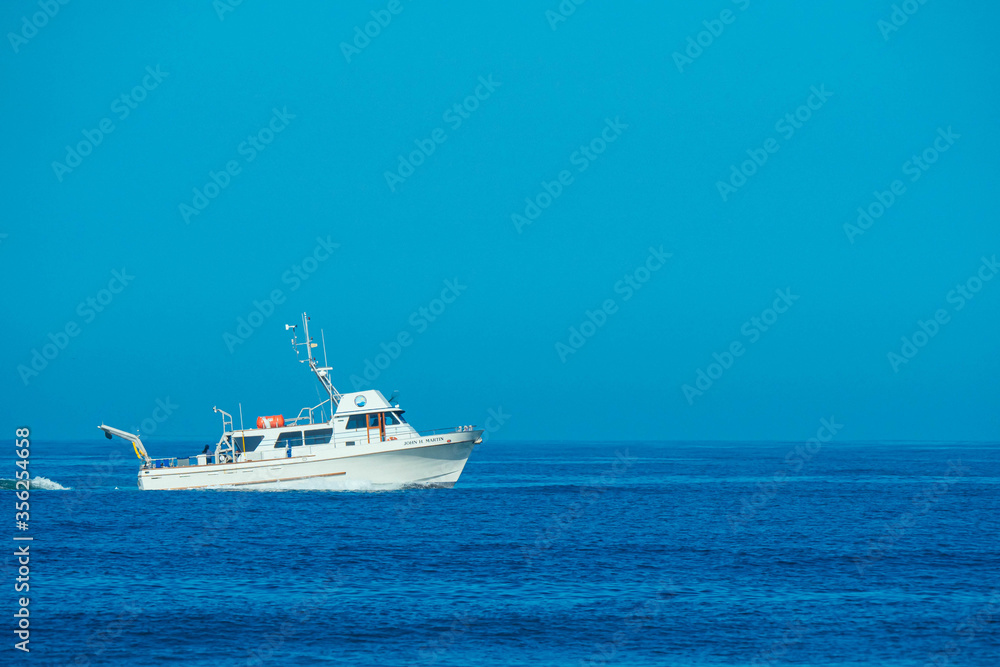 boat in the sea