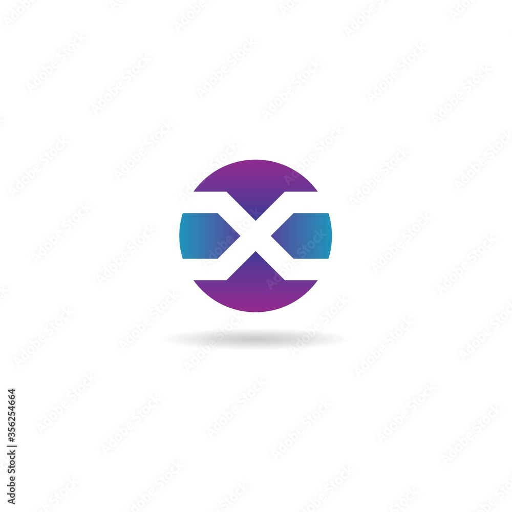 initial x logo design vector, icon, element, template initial x logo design vector, icon, element, template
