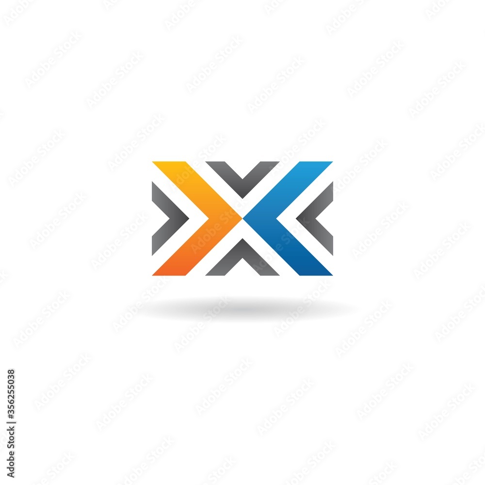 initial x logo design vector, icon, element, template initial x logo design vector, icon, element, template