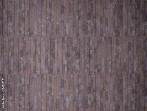 Fragment of old multicolored parquet floor in for decoration. The texture for use in graphic and architectural project. Pattern of wooden panel for background. 3D illustration.