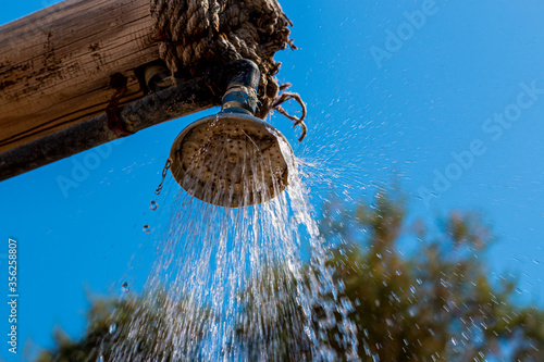 Summertime at the sea and the mountains 