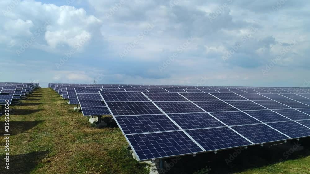 Solar farm built on former waste dump Solar farm built on former waste dump