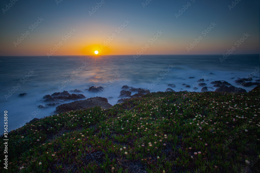 Obraz premium Coastline in Highway 1, California