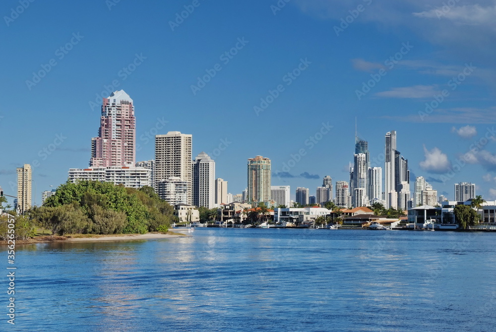 Obraz premium Gold Coastmarina, Australia