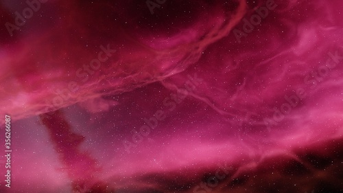 abstract nebula pink background