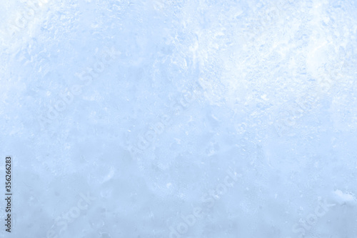 Ice background texture close up