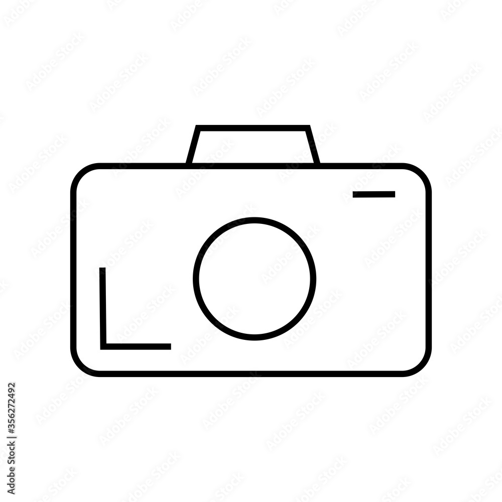 camera icon vector illustration camera icon vector illustration
