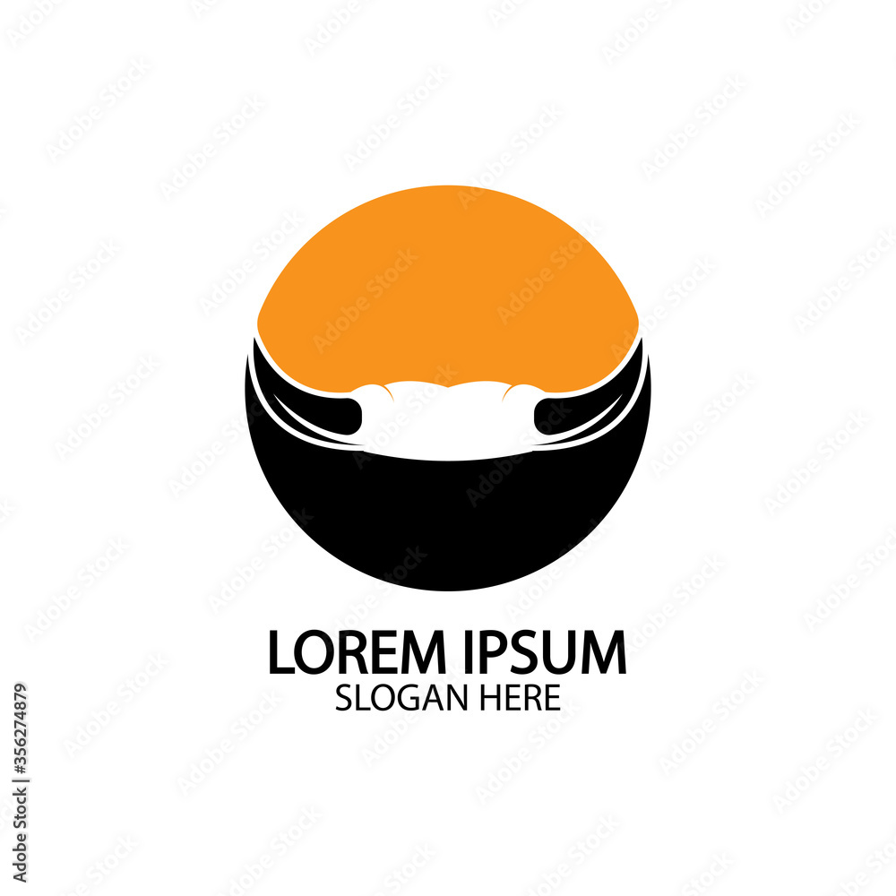 Bull horn logo and symbol template icons app Bull horn logo and symbol template icons app