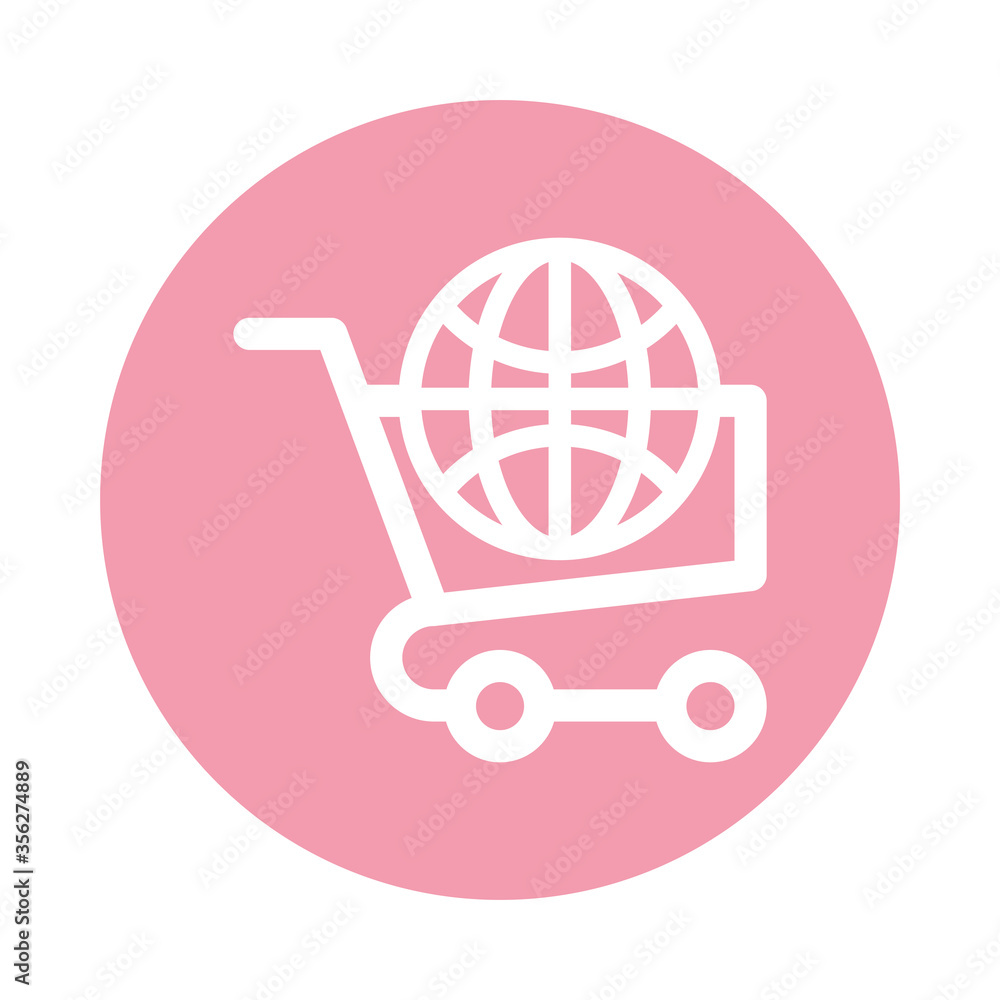 shopping cart with sphere browser block style shopping cart with sphere browser block style