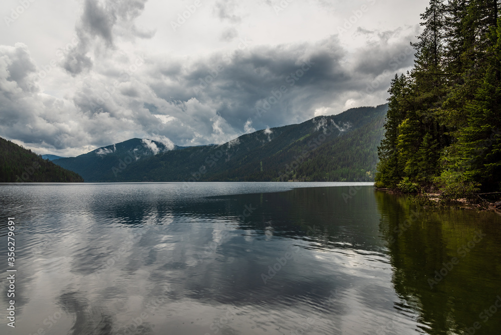 Sullivan Lake In Northeastern Washington State.